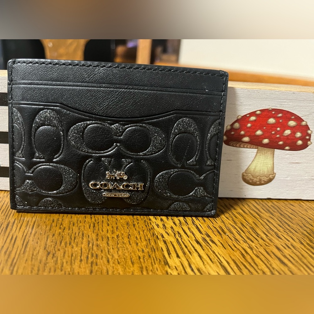 Coach Signature Card Case